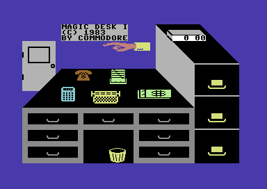 Magic Desk I screenshot 1 for Commodore 64